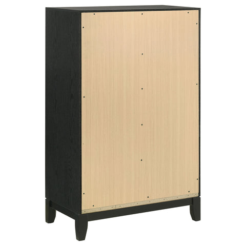 Kinkaid 5-drawer Bedroom Chest BlackBlack