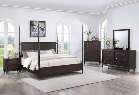 Felton 5-piece Queen Bedroom Set BrownBrown
