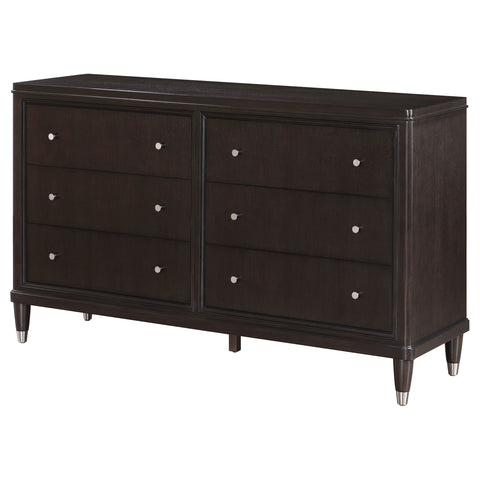 Felton 6-drawer Dresser BrownBrown