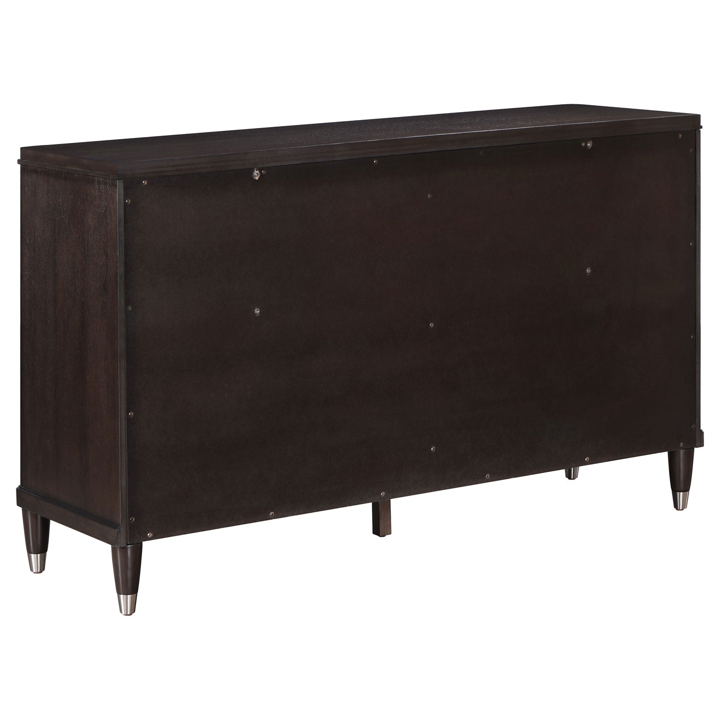 janelle 6-drawer dresser brown