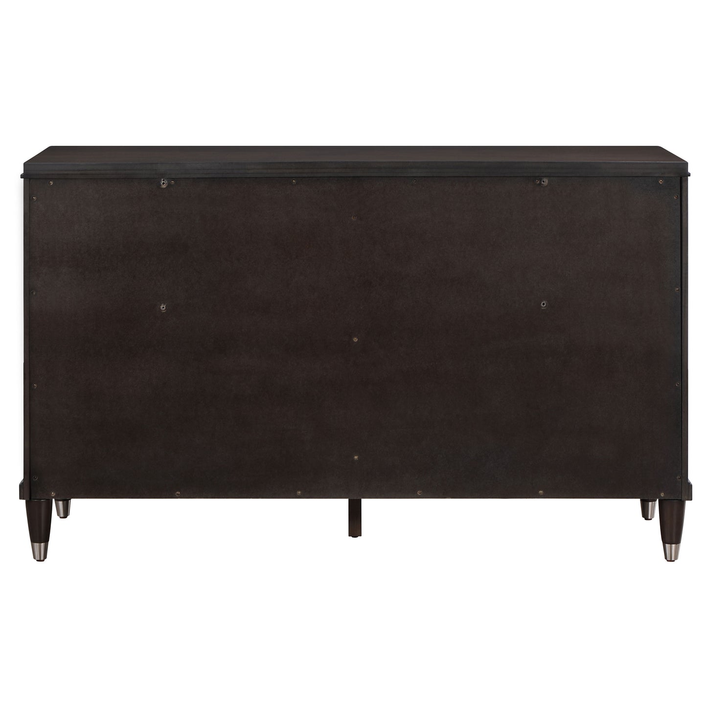 janelle 6-drawer dresser brown