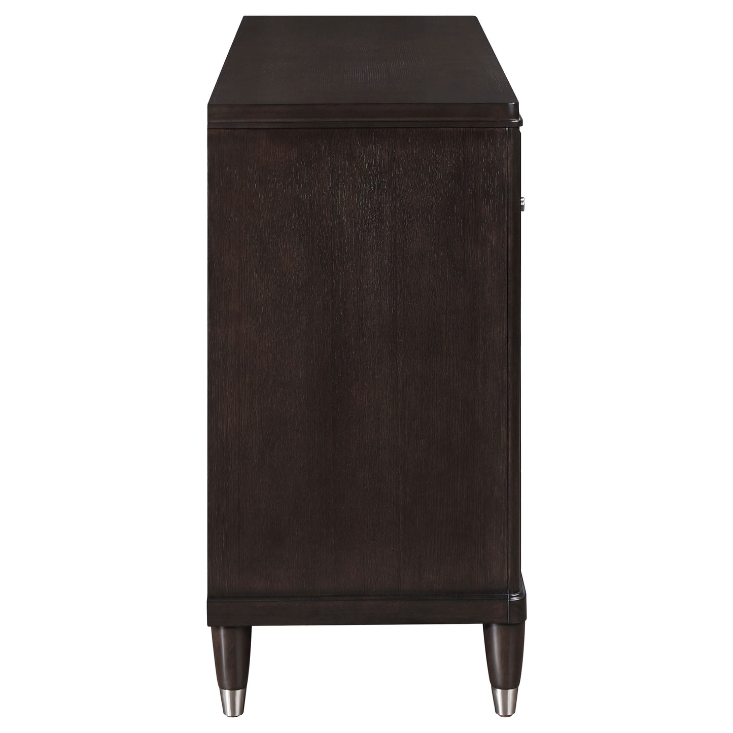 janelle 6-drawer dresser brown