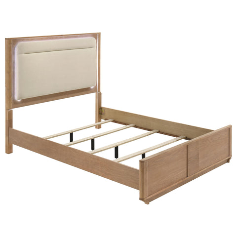 Lille 4-piece Queen Bedroom Set Light Oak