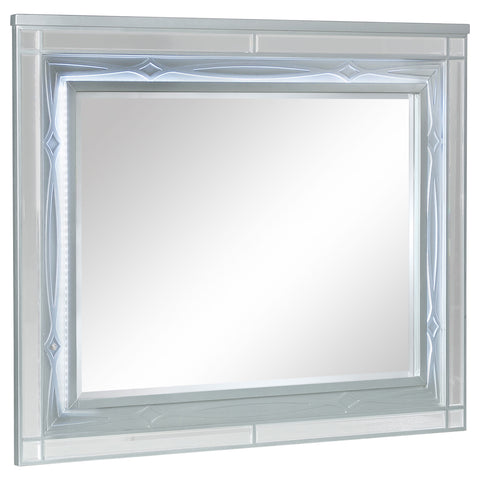 Jenny Dresser Mirror Silver MetallicSilver Metallic