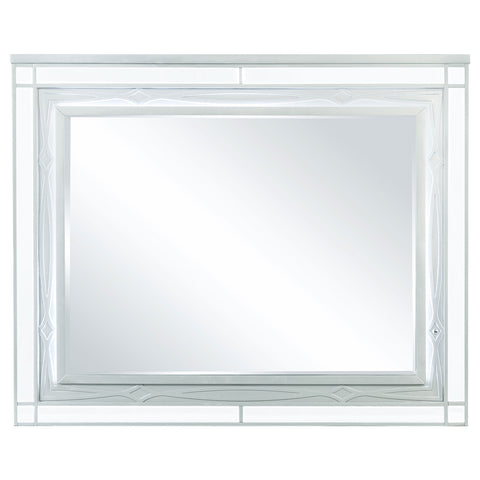 Jenny Dresser Mirror Silver MetallicSilver Metallic
