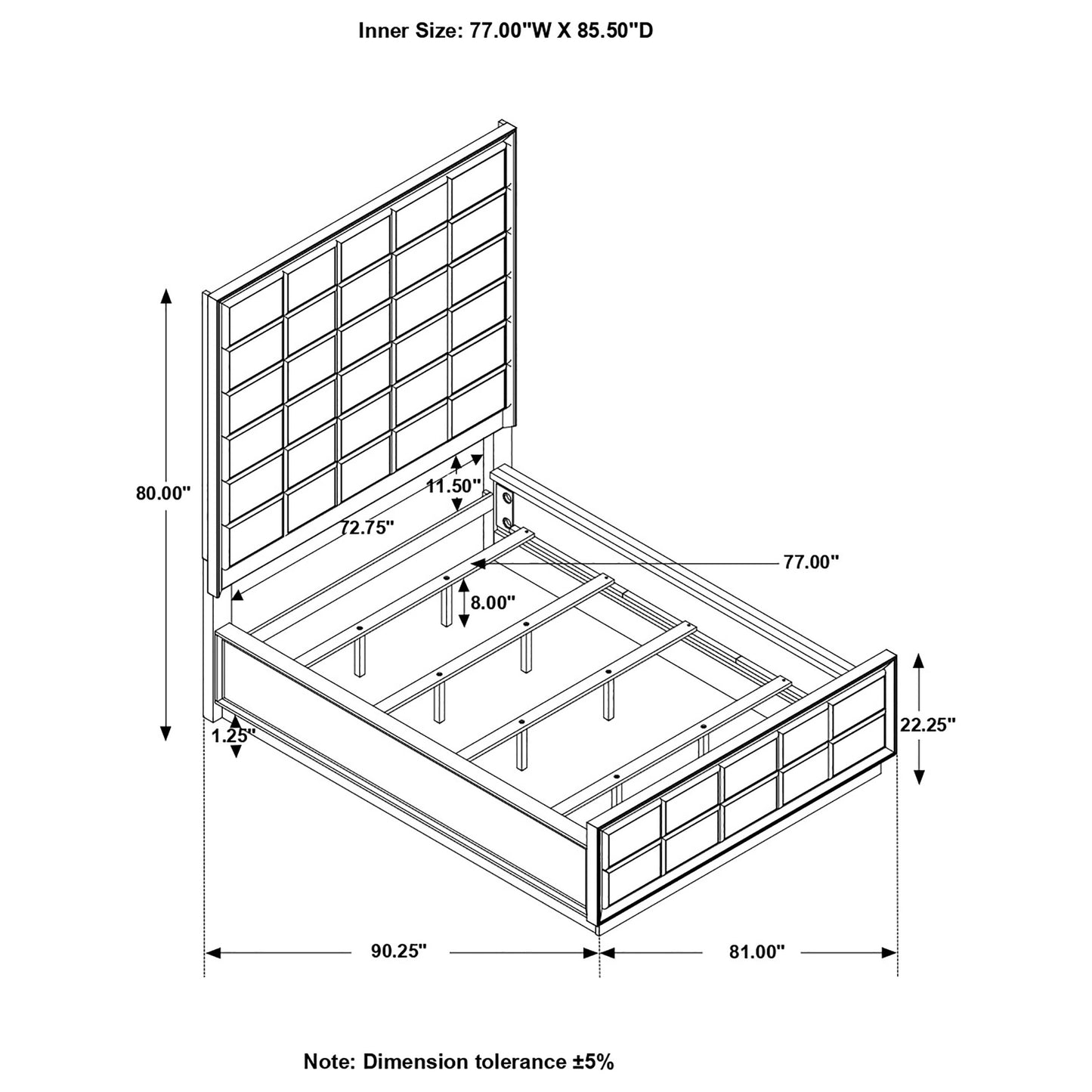 california king bed