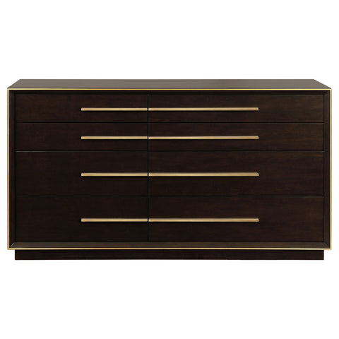 Gwyneth 8-drawer Dresser Smoked PeppercornSmoked Peppercorn