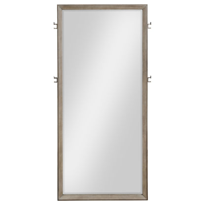 Penelope Full Length Standing Floor Mirror Washed Oak