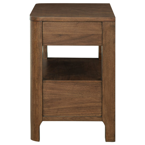 Danbrook 2-drawer Nightstand Bedside Table WalnutWalnut