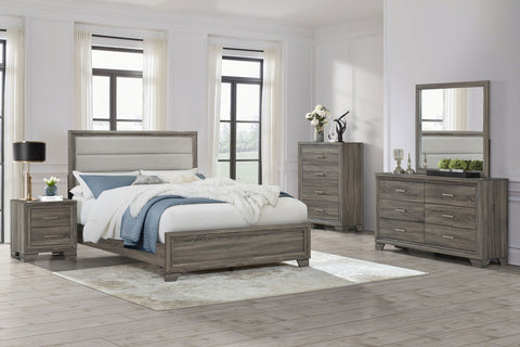 Umbridge 5-piece California King Bedroom Set Brown OakBrown Oak