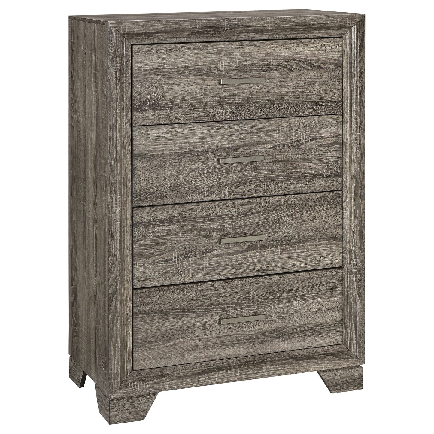umbridge 4-drawer chest of drawers brown oakbrown oak