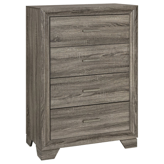 Umbridge 4-drawer Chest of Drawers Brown OakBrown Oak