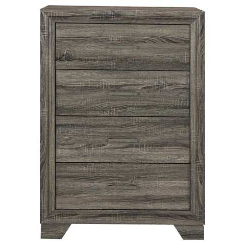 Umbridge 4-drawer Chest of Drawers Brown OakBrown Oak