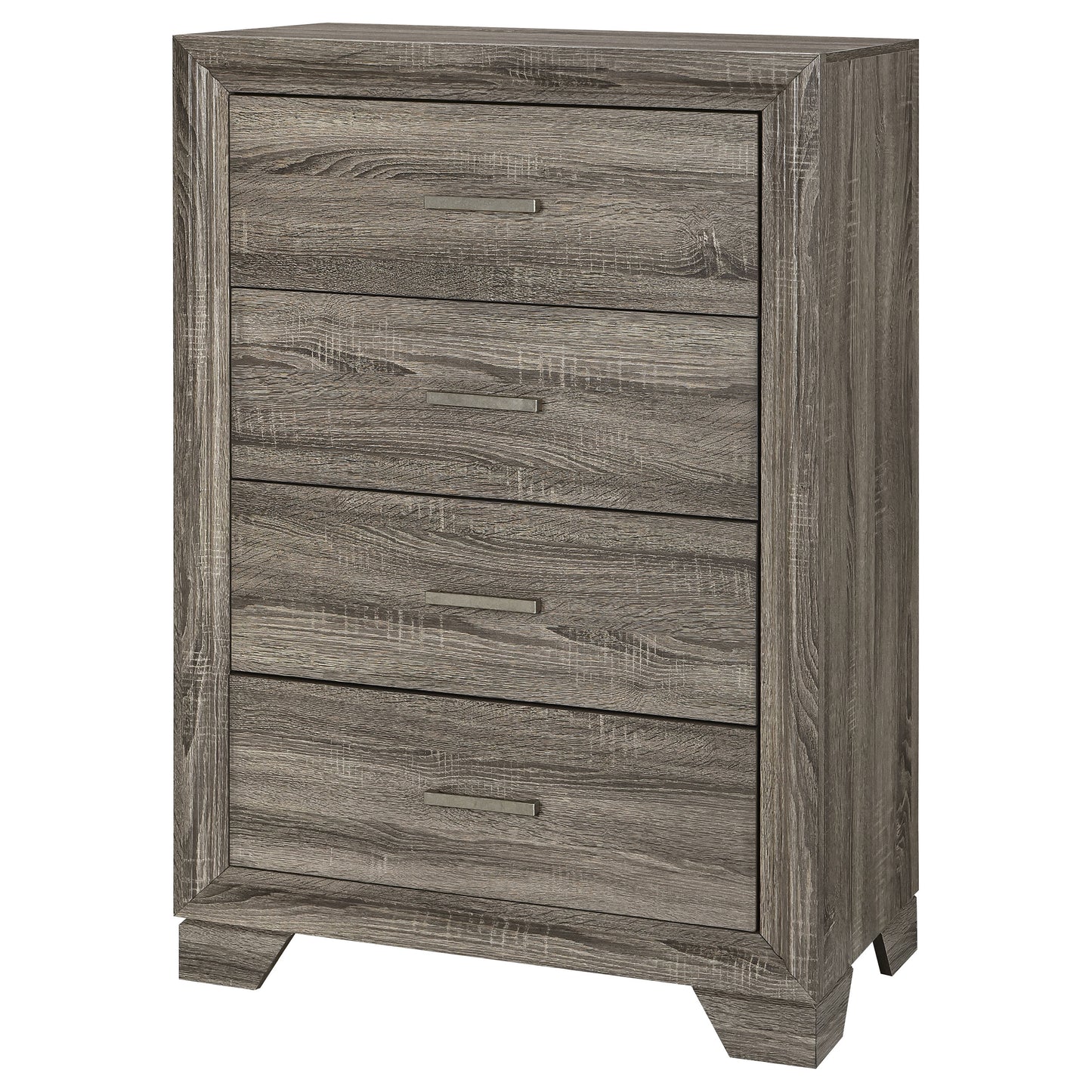 umbridge 4-drawer chest of drawers brown oakbrown oak