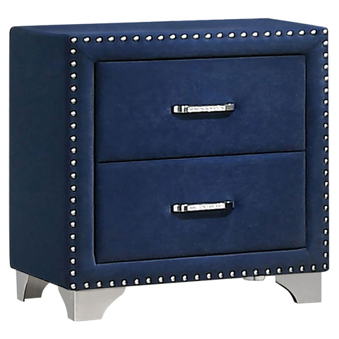 Aiko 4-piece Queen Bedroom Set Pacific BluePacific Blue