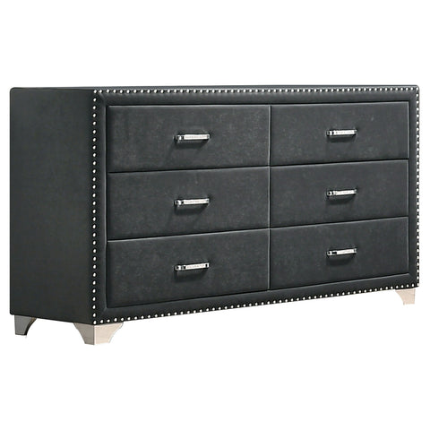 Aiko 5-piece Eastern King Bedroom Set GreyGrey