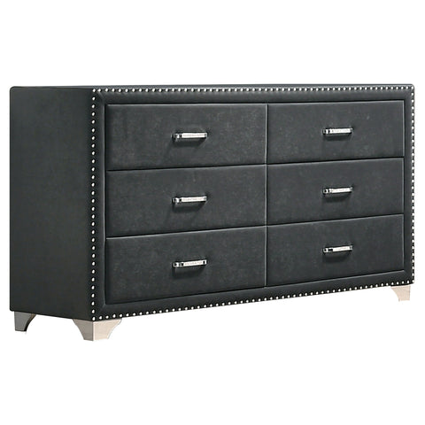 Aiko 4-piece California King Bedroom Set GreyGrey