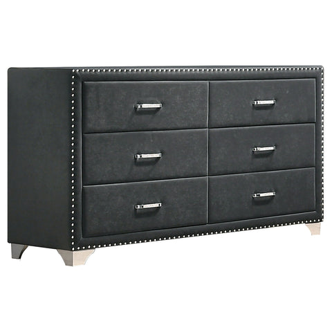 Aiko 5-piece Queen Bedroom Set GreyGrey