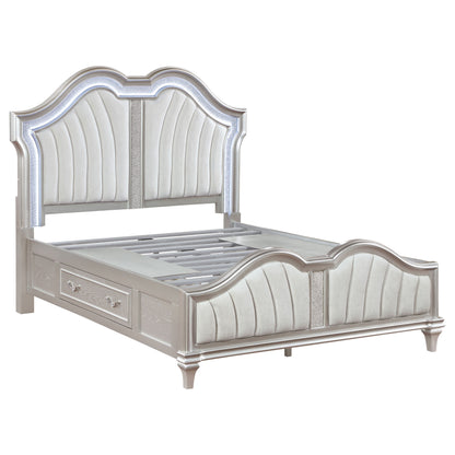 Keiran 5-piece Eastern King Bedroom Set Silver OakSilver Oak