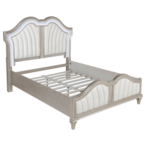 Jackie 4-piece Queen Bedroom Set Silver Oak