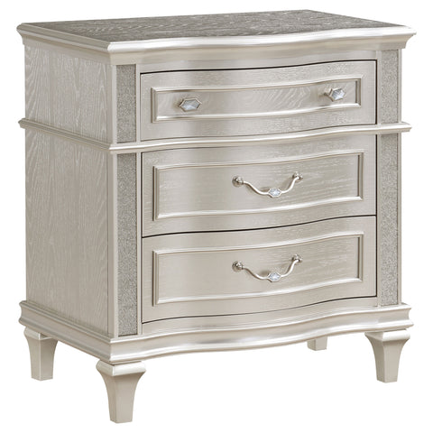 Jackie 4-piece Queen Bedroom Set Silver Oak