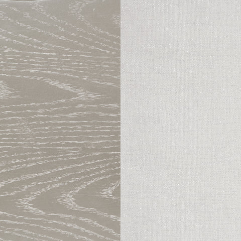 Keiran Wood Queen LED Panel Bed Silver OakSilver Oak