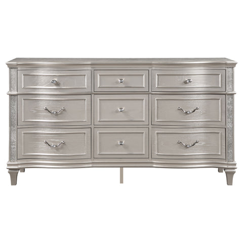 Keiran 9-drawer Dresser Silver OakSilver Oak