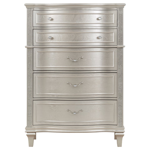 Keiran 6-drawer Bedroom Chest Silver OakSilver Oak