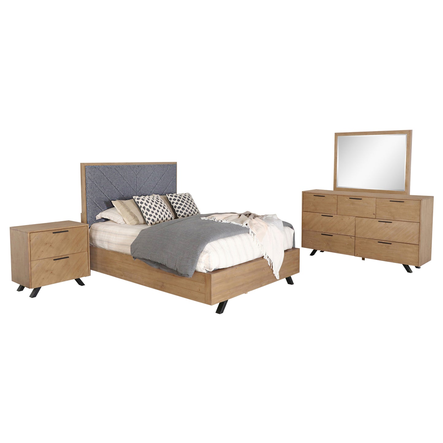 queen bed 4 pc set