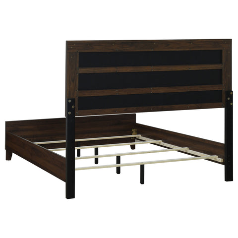 Talei 4-piece Queen Bedroom Set WalnutWalnut