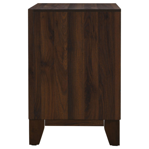 Talei 2-drawer Nightstand Bedside Table WalnutWalnut