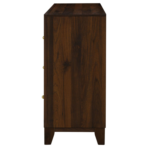 Talei 6-drawer Dresser Cabinet WalnutWalnut