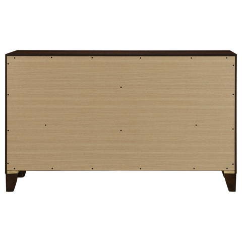Talei 6-drawer Dresser Cabinet WalnutWalnut