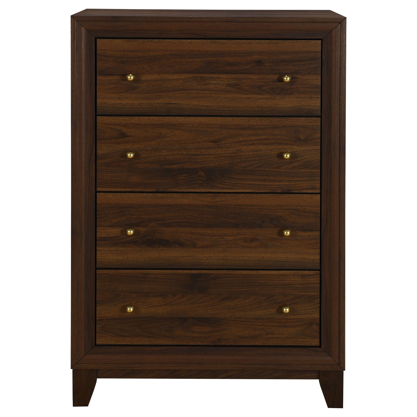 talei 4-drawer chest of drawers walnutwalnut