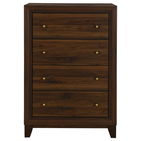 Talei 4-drawer Chest of Drawers WalnutWalnut