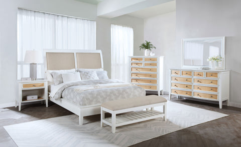 Allora 5-piece Queen Bedroom Set WhiteWhite