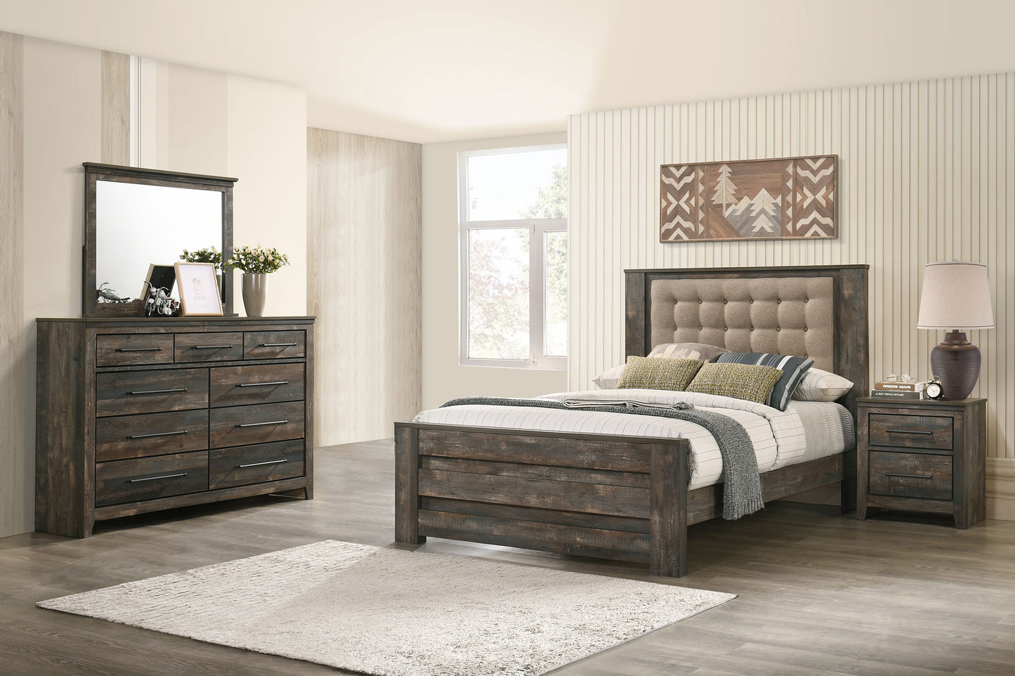 queen bed 4 pc set