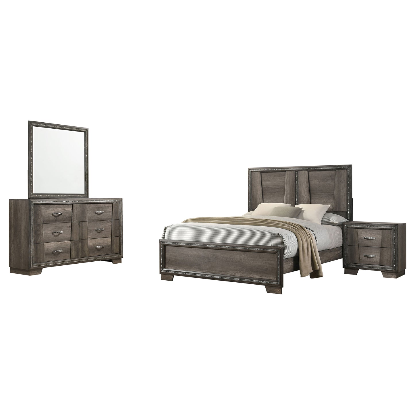 queen bed 4 pc set