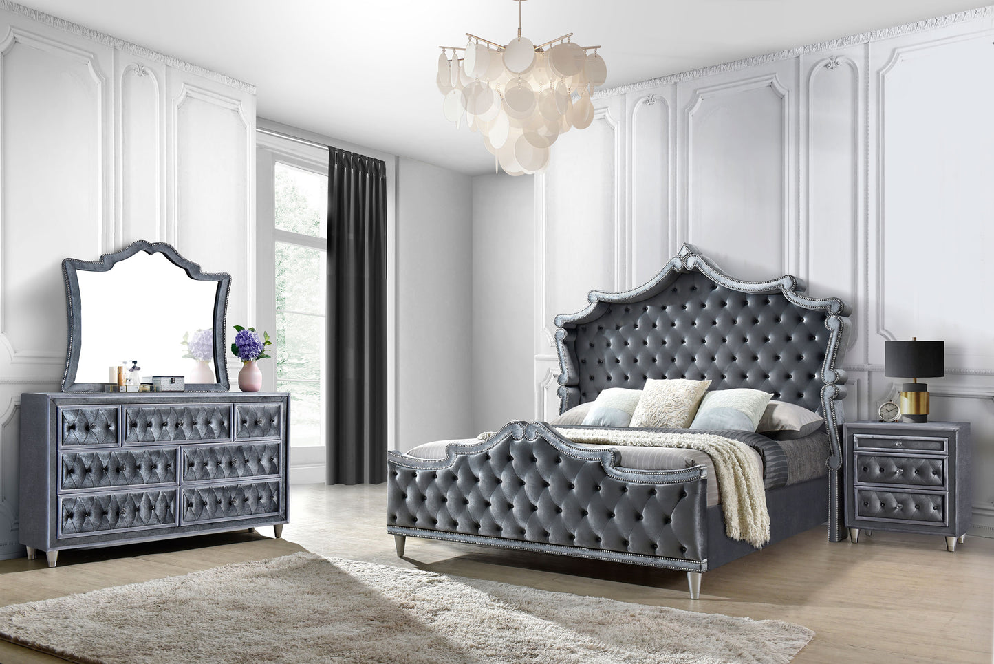 queen bed 4 pc set