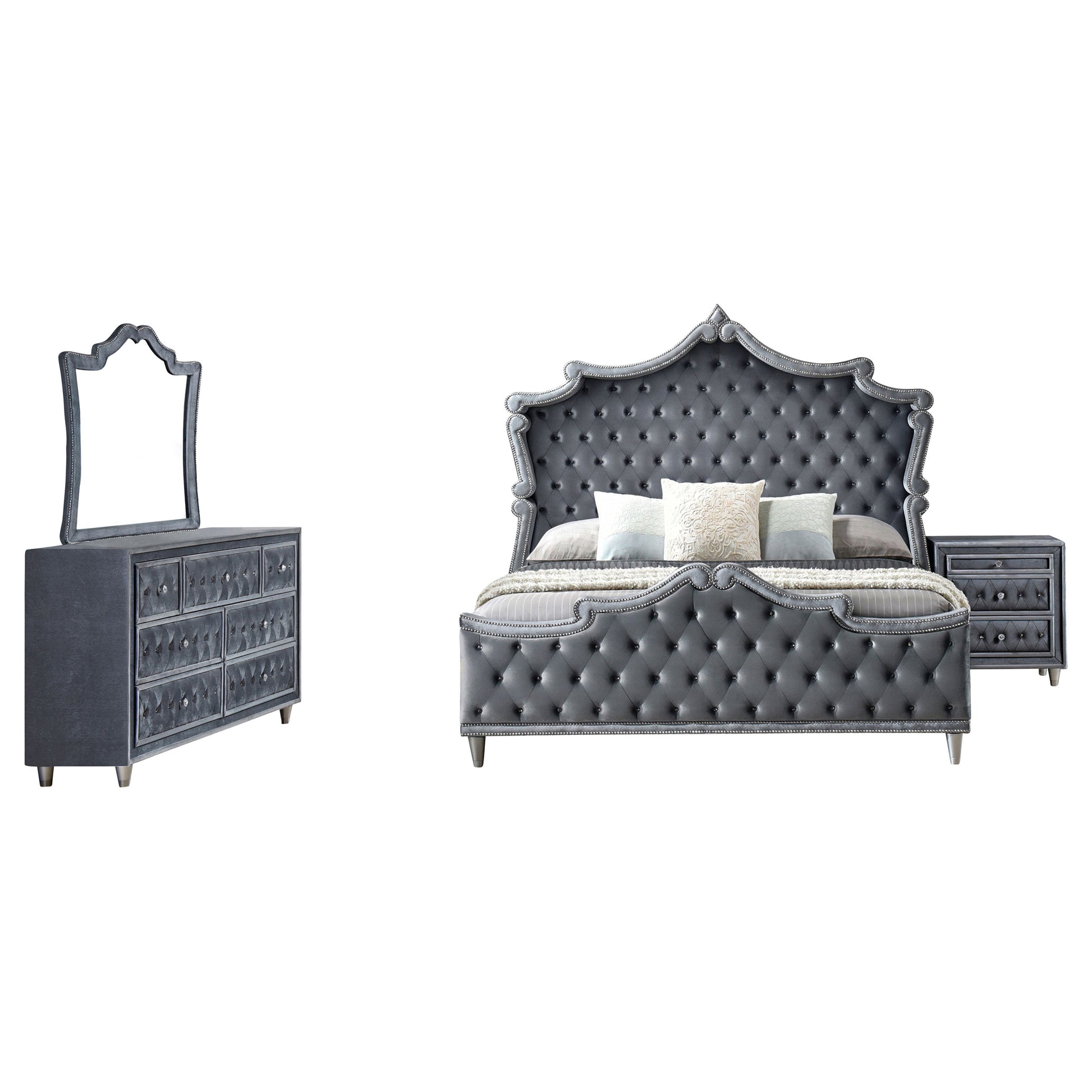 Queen Bed 4 Pc Set