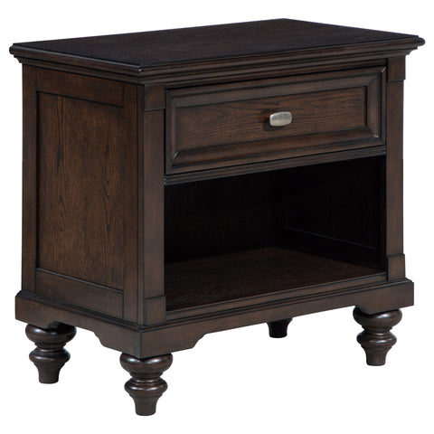 Eliza 5-piece California King Bedroom Set Dark OakDark Oak