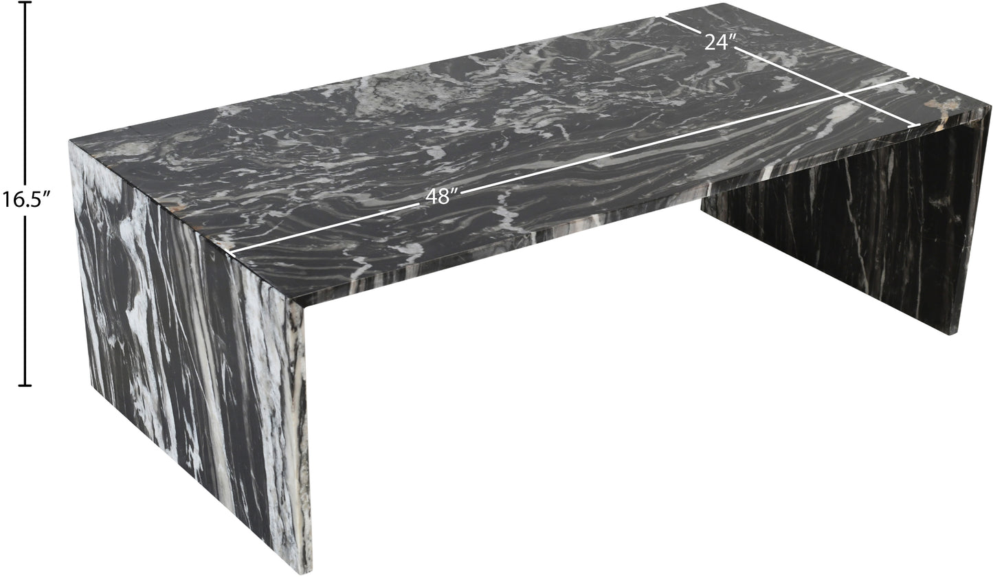 taverna black coffee table