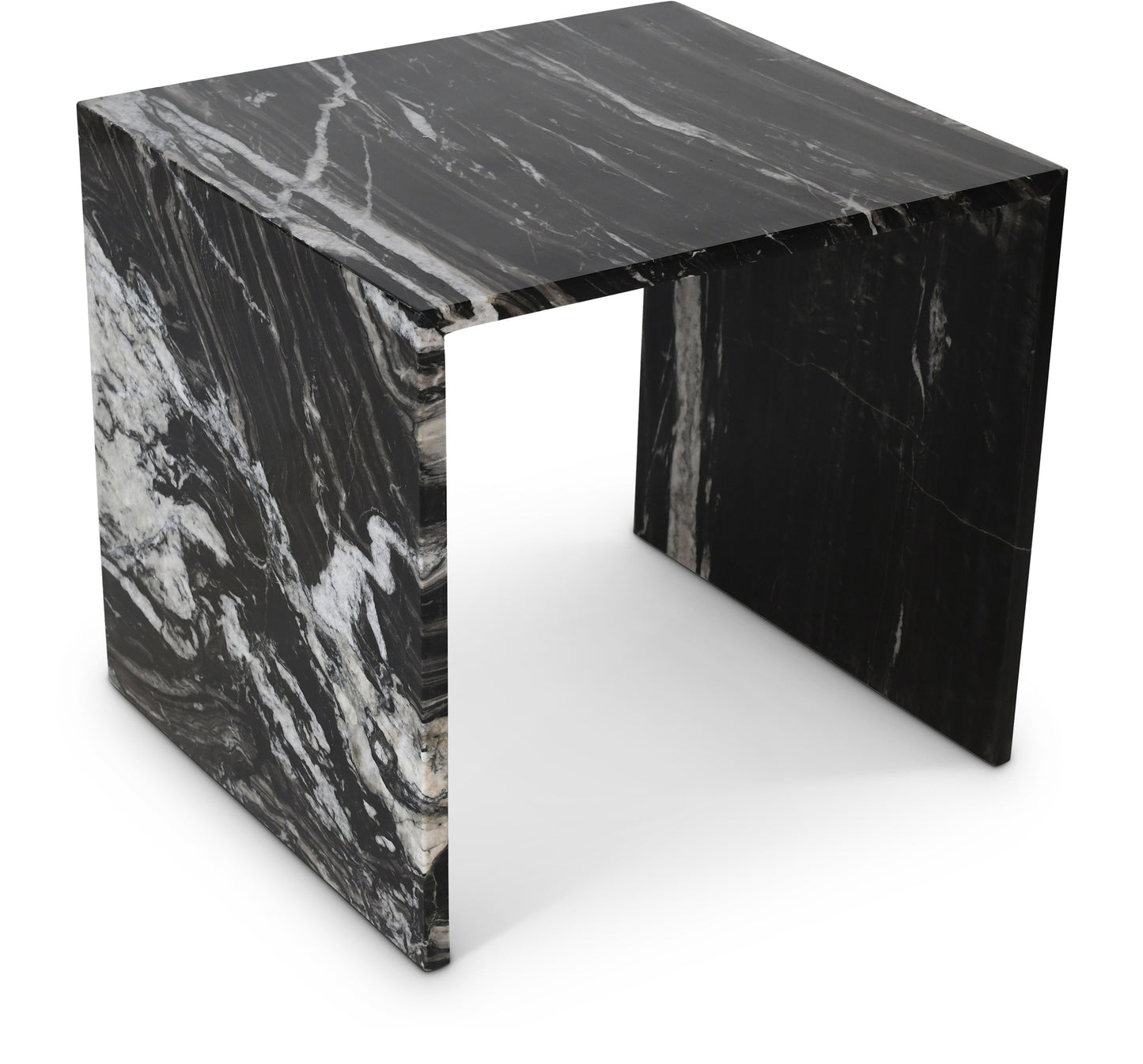 taverna black end table