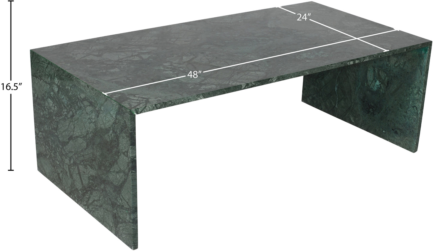 taverna green coffee table