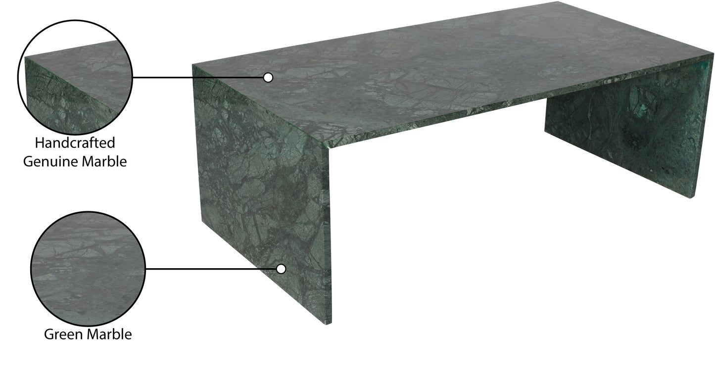 taverna green coffee table