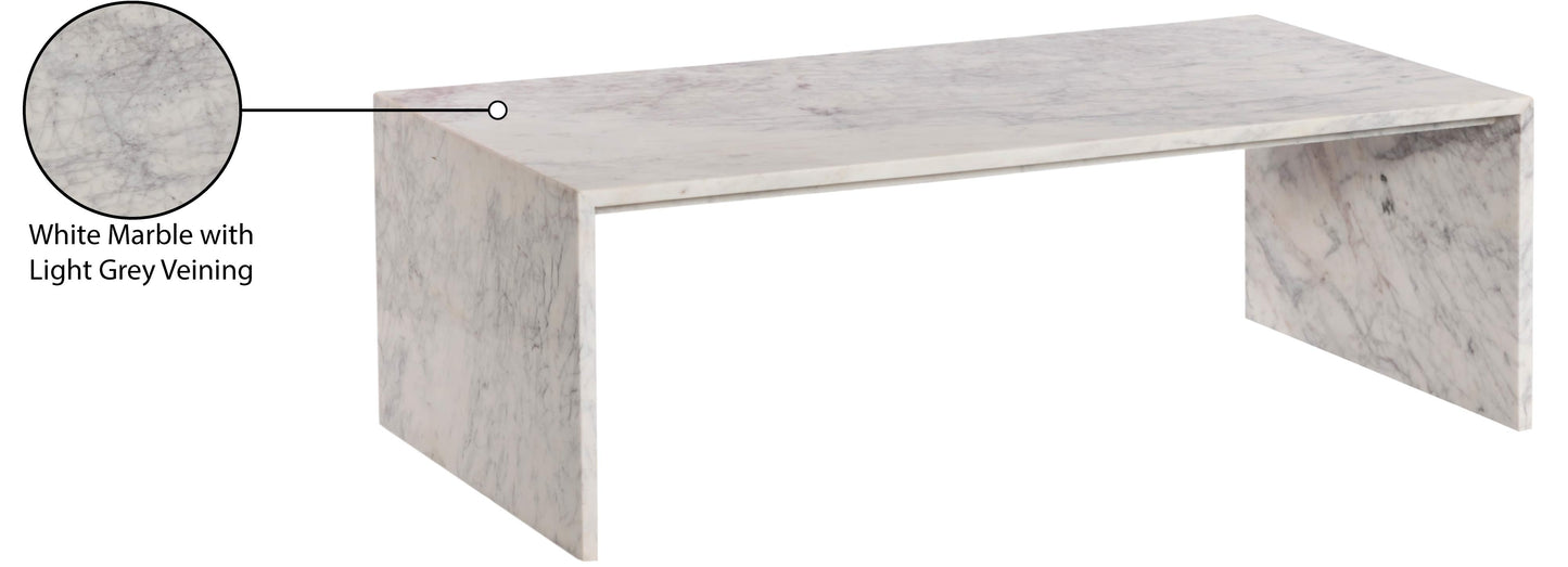 revive white coffee table ct