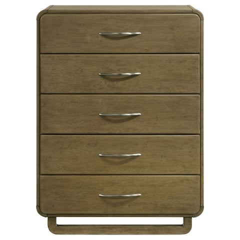 Afshan 5-drawer Chest of Drawers NutmegNutmeg
