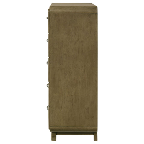 Afshan 5-drawer Chest of Drawers NutmegNutmeg