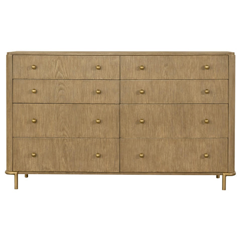 Tilbury 3-piece Queen Bedroom Set Sand Wash and Natural Cane