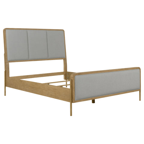 Elmcrest 5-piece Eastern King Bedroom Set Sand Wash and GreySand Wash / Grey